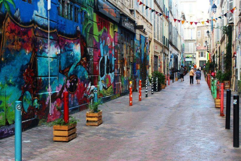 Quartier Le Plus Anime De Marseille "La Plaine Cours Julien "Chambre Avec Salle De Bain Wc Privee Integrees "Dans Appartement Zewnętrze zdjęcie